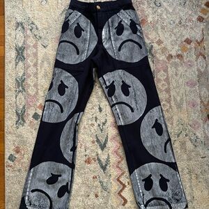 Brand new Big Bud Press Work Pants in Sad Face